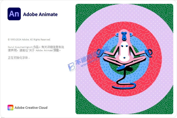 【Windows】Adobe Animate 2024 v24.6(An2024)直装版 – 动画制作与多媒体创作工具