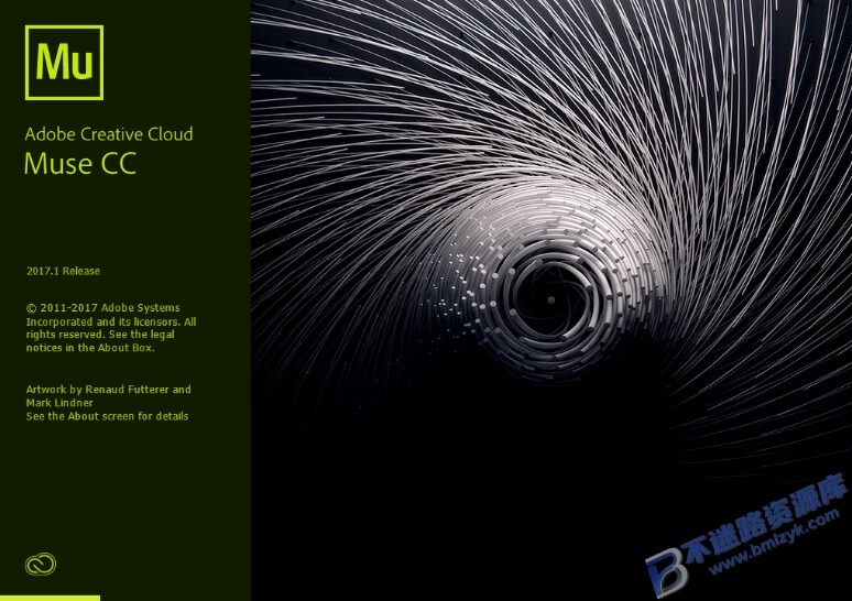 【Windows】Adobe Muse CC 2017（Mu2017）直装版 – 网站编辑开发工具