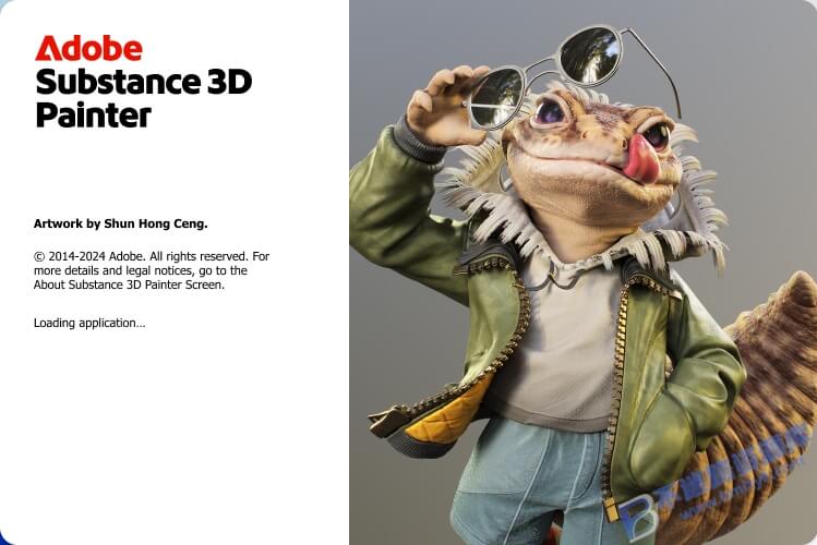 【Windows】Adobe Substance 3D Painter(简称Pt) v10.1直装版 – 专业3D纹理绘制与材质创作工具