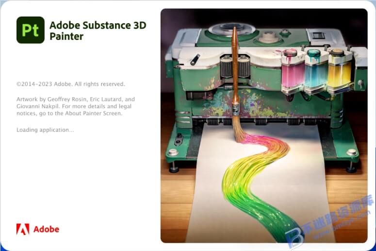 【Windows】Adobe Substance 3D Painter(简称Pt) v8.1直装版 – 专业3D纹理绘制与材质创作工具