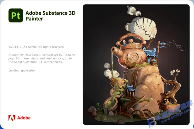 【Windows】Adobe Substance 3D Painter(简称Pt) v9.1直装版 – 专业3D纹理绘制与材质创作工具