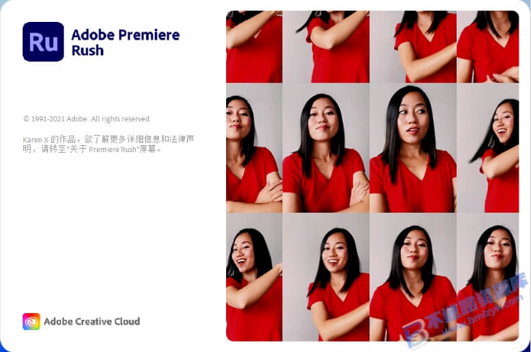 【Windows】Adobe Premiere Rush v2.10.0.30（Ru2023）直装版 – 轻量视频编辑软件