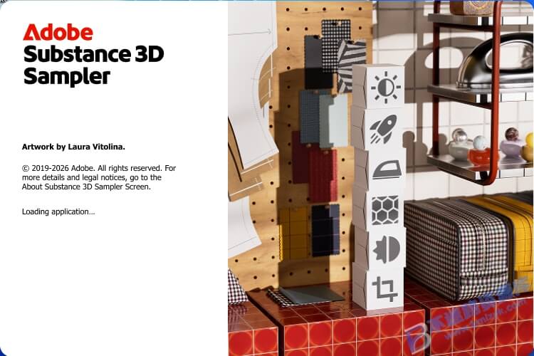 【Windows】Adobe Substance 3D Sampler(简称Sa) v6.0.1直装版 – 材质生成工具