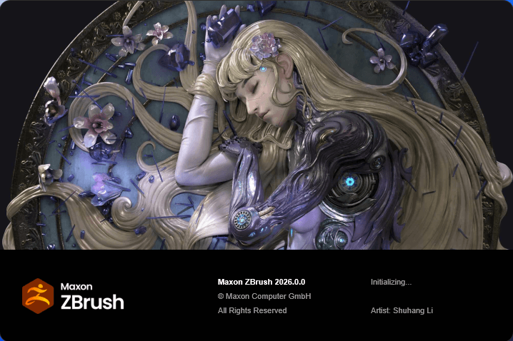 【Windows】ZBrush 2026.1安装版 – 3D数字雕刻绘画软件