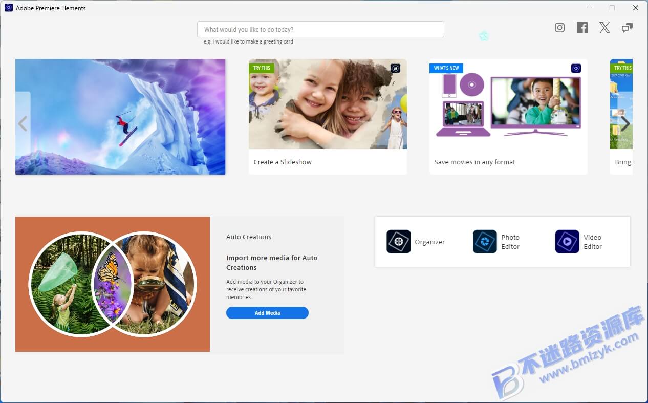 【Windows】Adobe Premiere Elements 2026 v26.3（PRE2026）直装版 – 智能视频剪辑软件