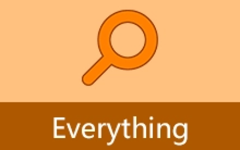 【Windows】Everything v1.4.1.1032 / 1.5.0.1415b便携版 – 文件搜索工具