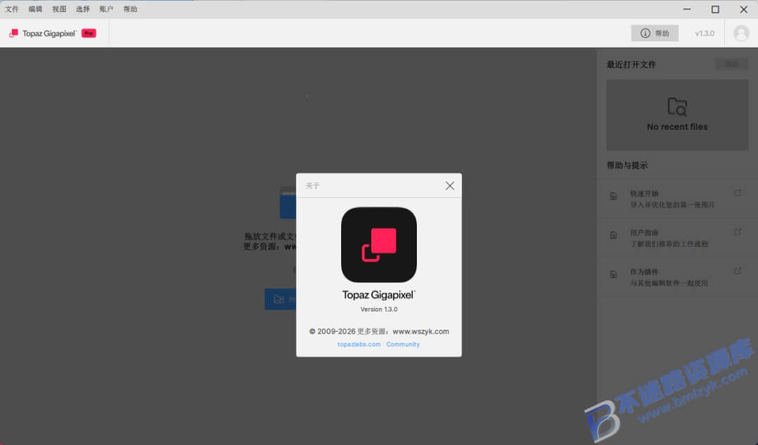 【Windows】Topaz Gigapixel Pro v1.3.0汉化便携版– 专业AI图像放大与增强工具