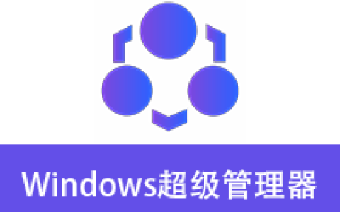【Windows】Windows超级管理器v9.55单文件版 – 专业系统管理软件