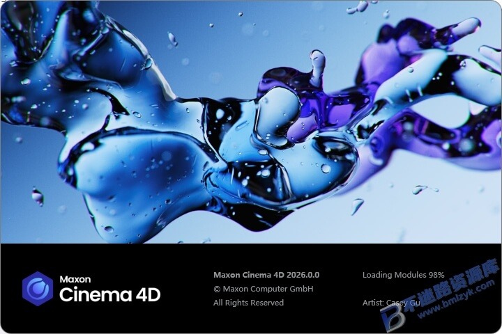 【Windows】Cinema4D(C4D) v2026.3.2安装版 – 专业三维建模、动画与渲染工具