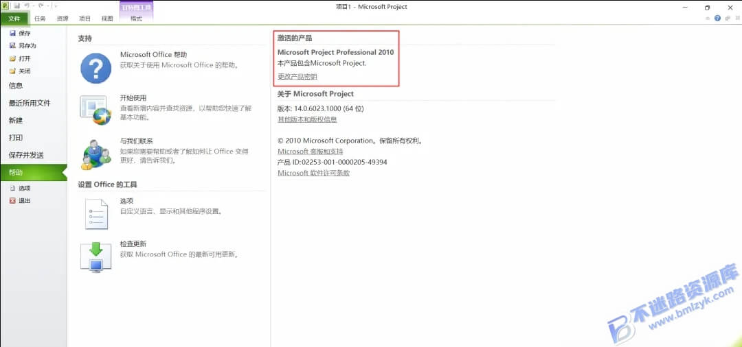 【Windows】Project 2010安装版 – 项目管理工具