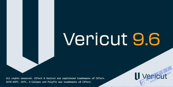【Windows】VERICUT 9.6 安装版 – 数控加工仿真软件