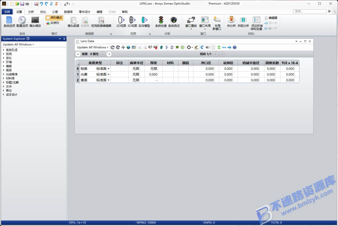 【Windows】ANSYS Zemax OpticStudio 2022 R2安装版 – 光学设计软件