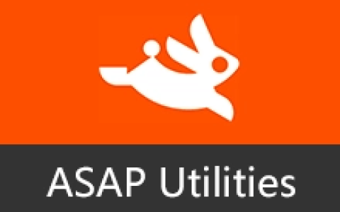 【Windows】ASAP Utilities v9.2.0.0 – 专业Excel插件