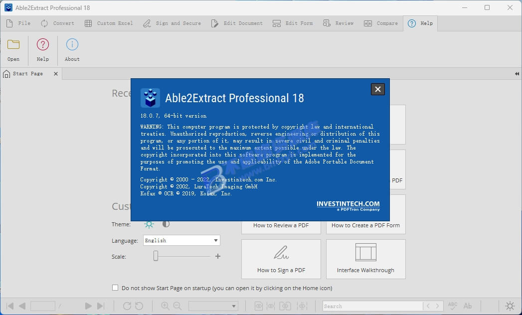 【Windows】Able2Extract 18专业版 – PDF文件转多格式工具