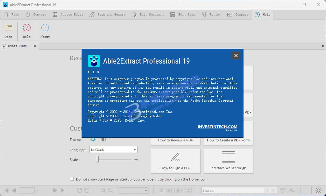 【Windows】Able2Extract 19专业版 – PDF文件转多格式工具