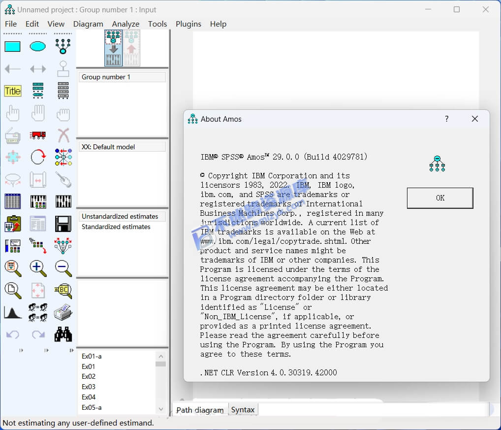 【Windows】SPSS Amos 29 最新版 – 结构方程模型(SEM)分析软件