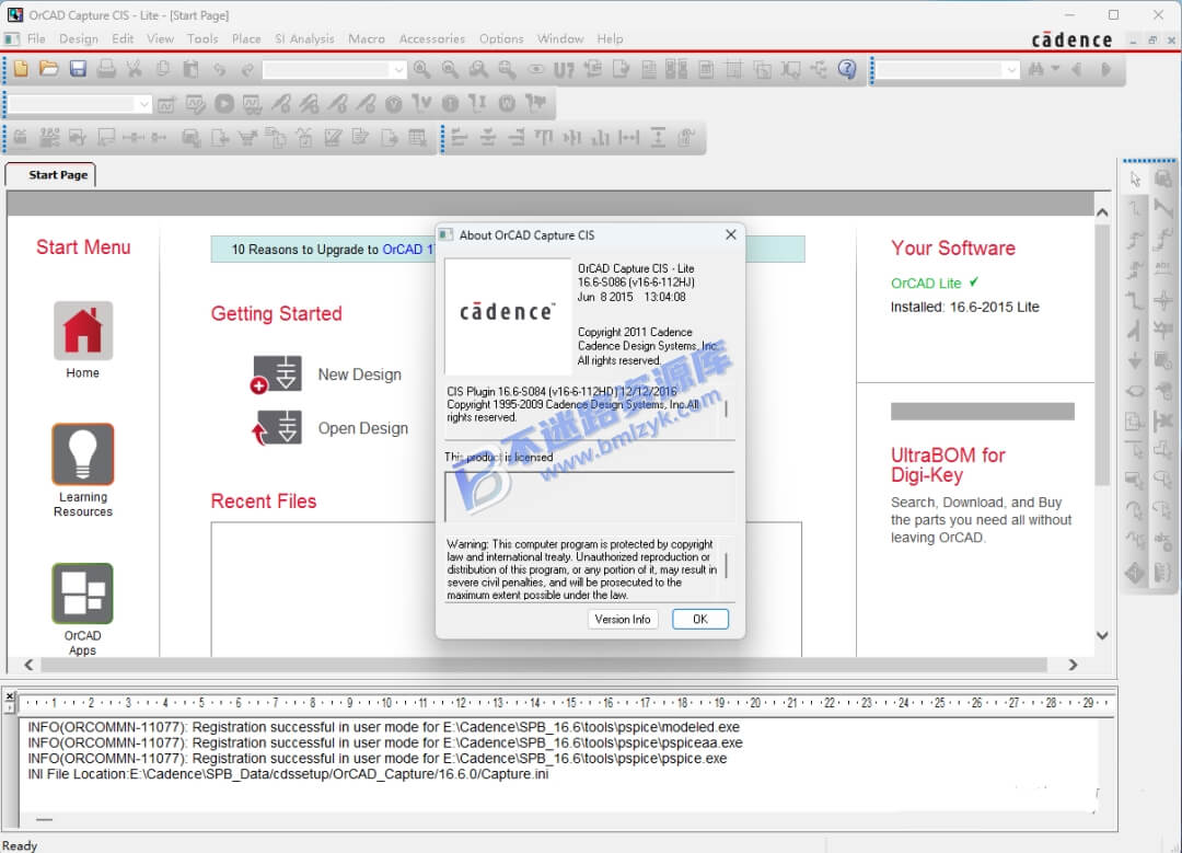【Windows】Cadence SPB 16.6安装版 – 电子设计自动化软件