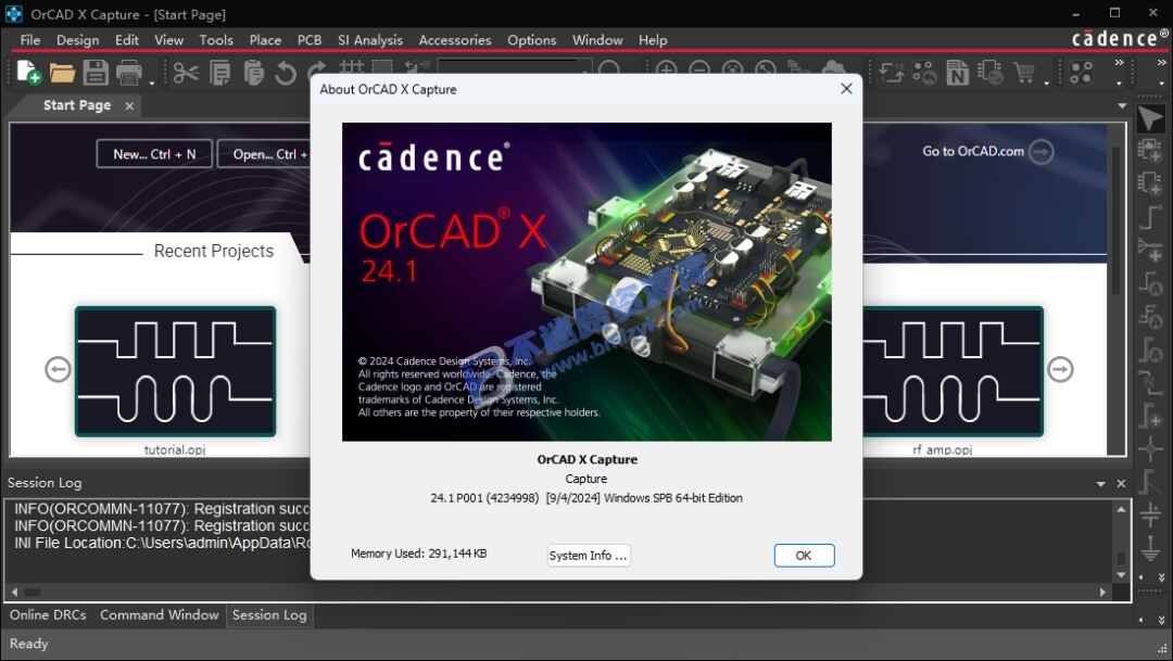 【Windows】Cadence SPB 2024 v24.10安装版 – 电子设计自动化软件
