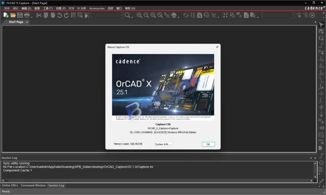 【Windows】Cadence SPB 2025 v25.1 Hotfix 050最新版 – 电子设计自动化软件