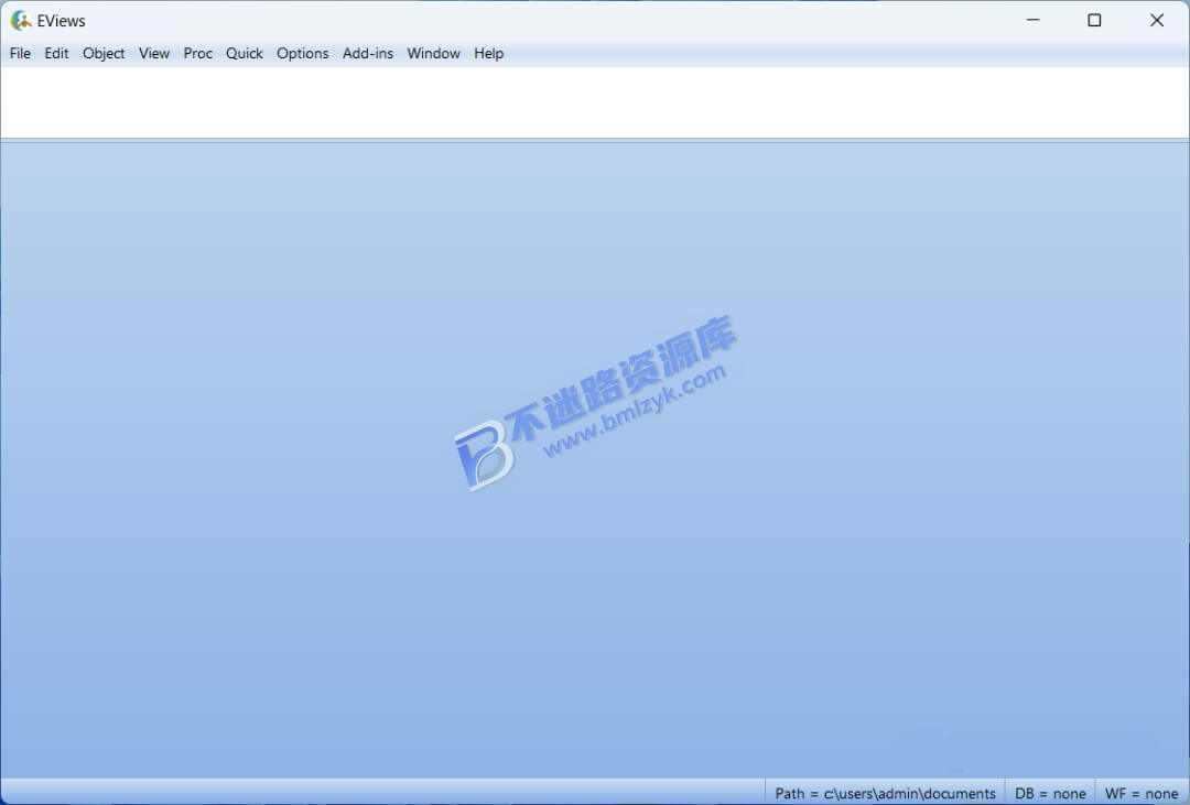 【Windows】EViews 8.1安装版 – 计量经济学分析软件