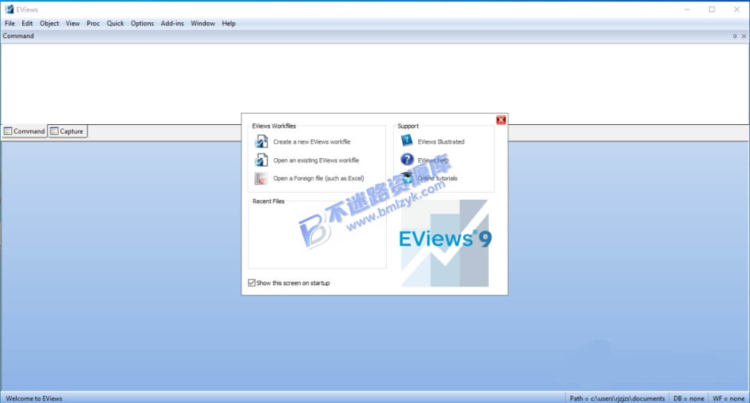 【Windows】EViews 9.0安装版 – 计量经济学分析软件