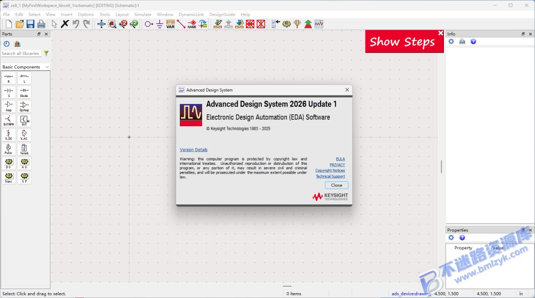 【Windows】Advanced Design System(ADS)2026 Update1最新版 – 电子设计自动化EDA软件