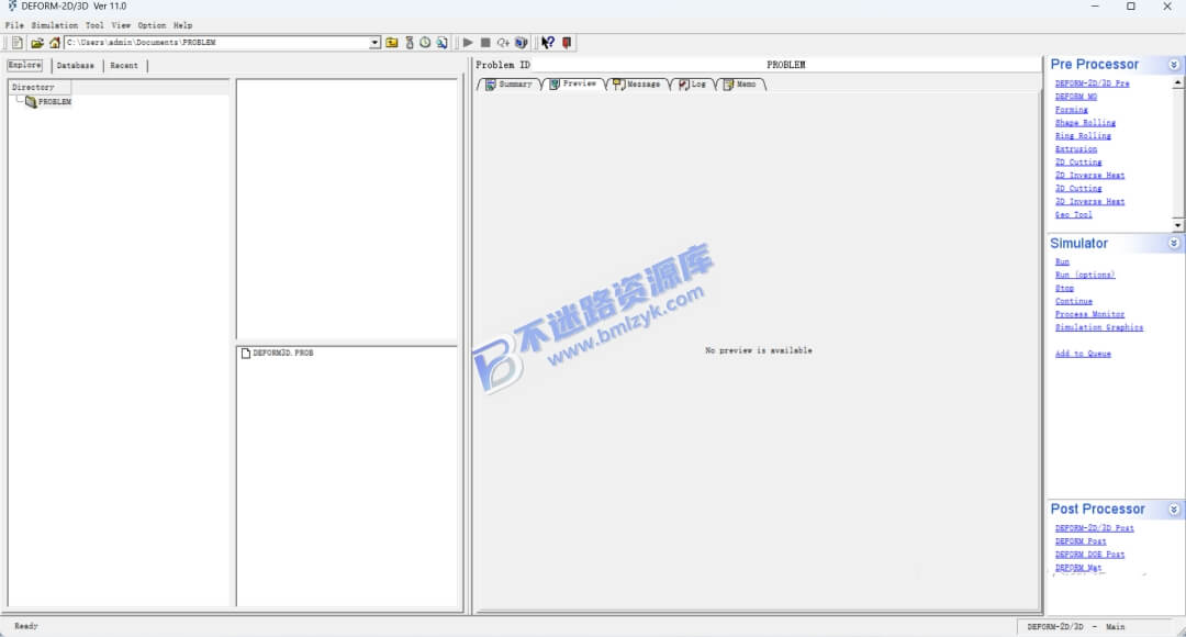 【Windows】DEFORM V11 安装版 – 专用有限元CAE 仿真软件
