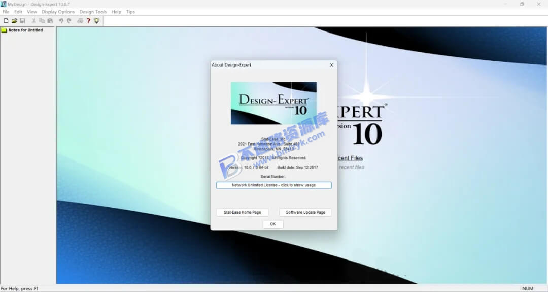 【Windows】Design Expert 10 安装版 – 响应面分析软件