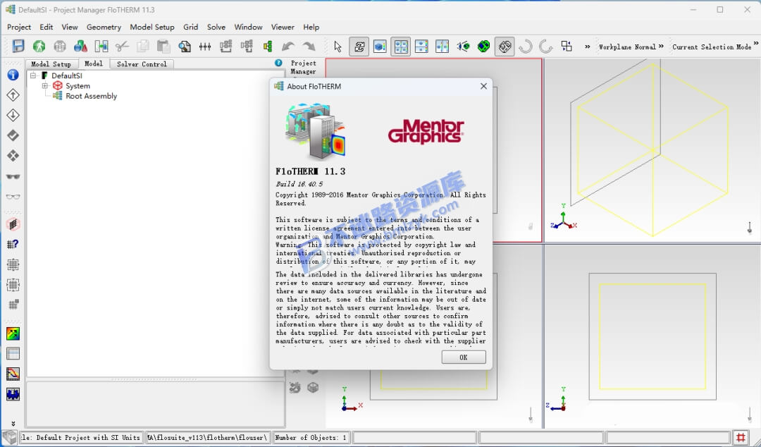 【Windows】FloTHERM 11.3安装版 – 电子系统散热仿真软件