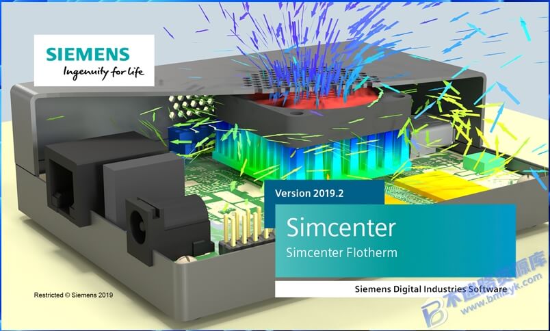 【Windows】FloTHERM 2019.2安装版 – 电子系统散热仿真软件