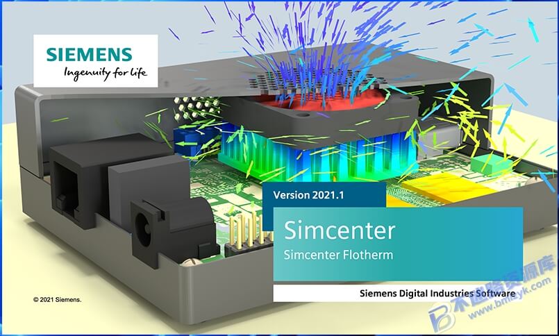 【Windows】FloTHERM 2021.2安装版 – 电子系统散热仿真软件