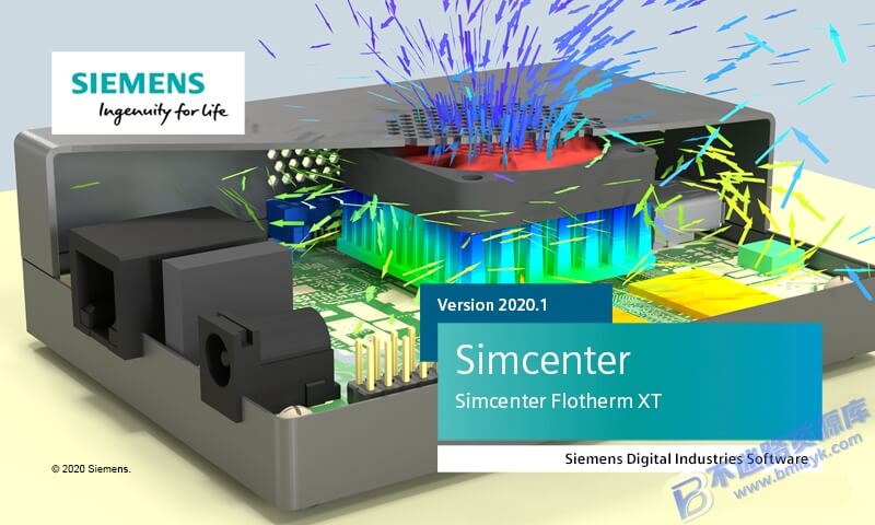 【Windows】FloTHERM XT 2020.1安装版 – 电子系统散热仿真软件
