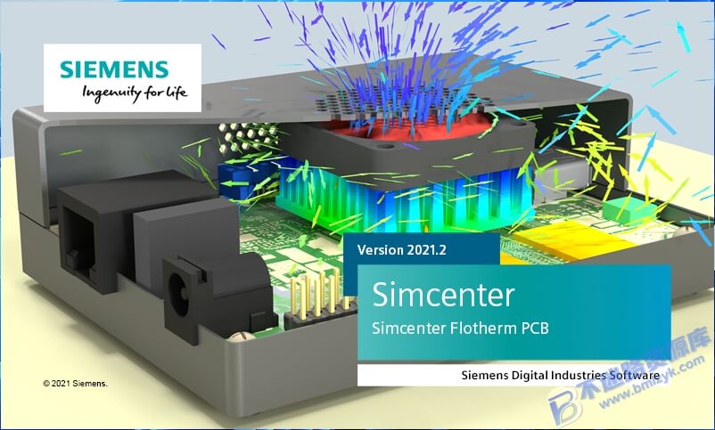 【Windows】FloTHERM PCB 2021.2安装版 – PCB板级电子散热分析软件