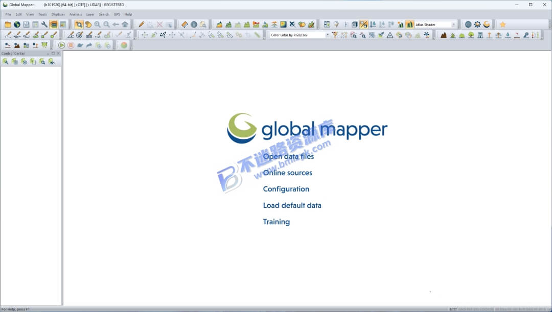【Windows】Global Mapper v19 安装版 – 地图绘制软件