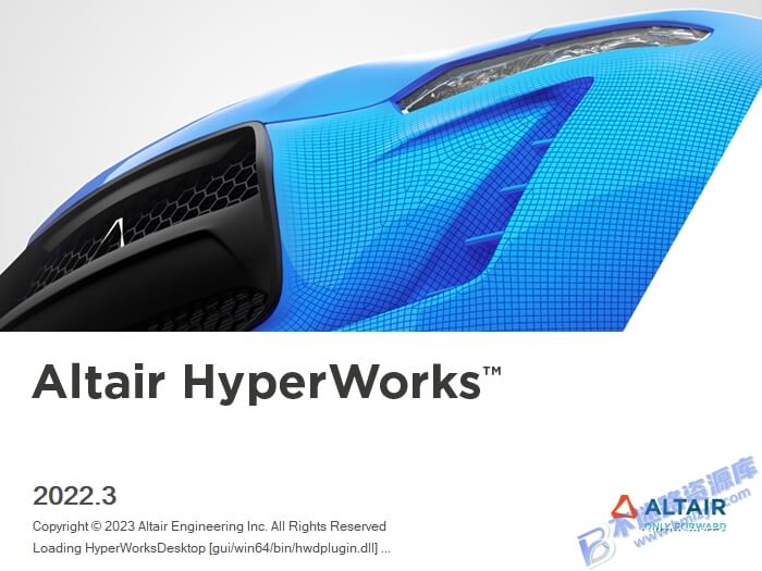【Windows】HyperWorks 2022.3（包含Solvers和CFD Solvers求解器）安装版 – 有限元建模仿真套件