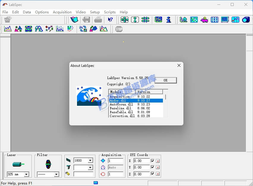 【Windows】LabSpec 5.7绿色便携版 – 光谱分析软件