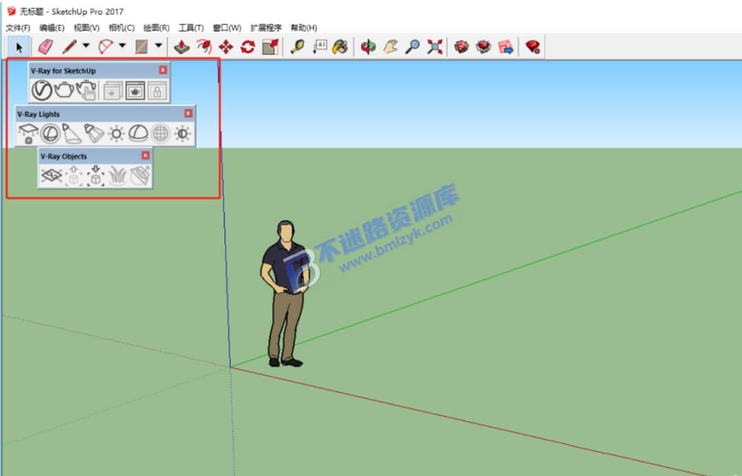 【Windows】VRay3.4 for SketchUp渲染器(支持SketchUp草图大师2015-2018版本) – 三维渲染工具